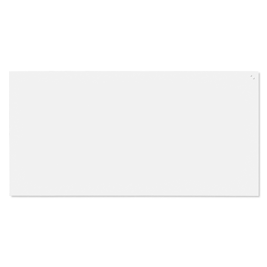 200   100 Cm  Pure White Magnetisk Glastavle
