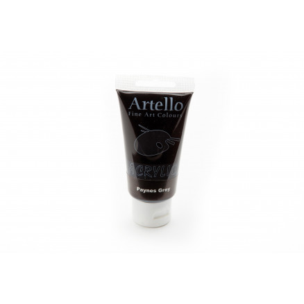 Artello Akrylmaling Kunstnerfarve Mørk Blå Grå 75ml