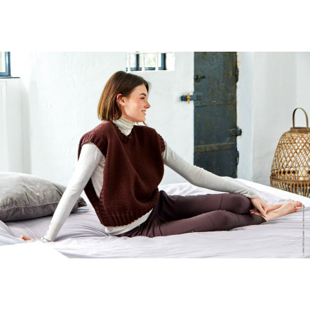 Bingo Slipover Af Lana Grosse Slipover Strikkeopskrift Str  36 38 48 50