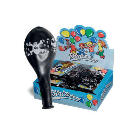 Bini Balloons Balloner Pirat Sort ø26cm   Stk