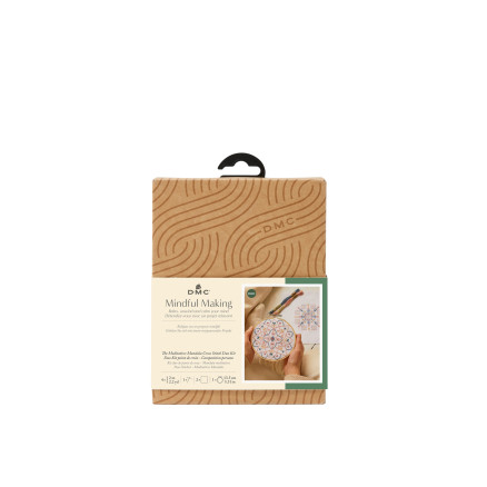Dmc Mindful Making Broderi Kit Korssting Mandala