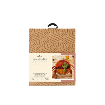Dmc Mindful Making Punch Needle Kit ørken