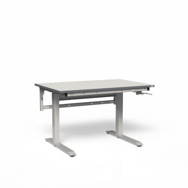 Ergonomi Arbejdsbord Med Hpl Bordplade