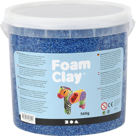 Foam Clayâ  Blå  560g    Spand