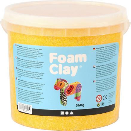 Foam Clayâ  Gul  560g    Spand