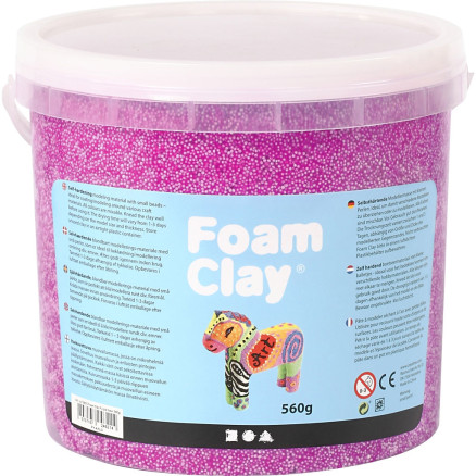 Foam Clayâ  Lilla Neon  560g    Spand