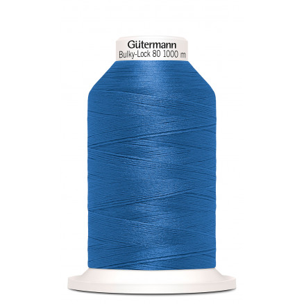 Gütermann Bulky-lock 80 Sytråd Polyester Blå 322 1000m