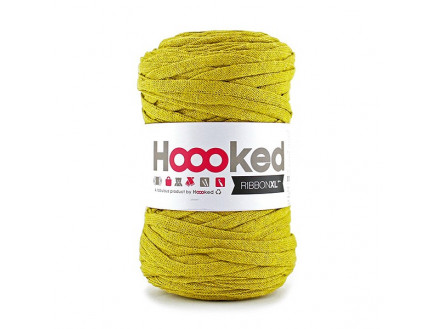 Hoooked Ribbon   Stofgarn Unicolor Sp5 Okker