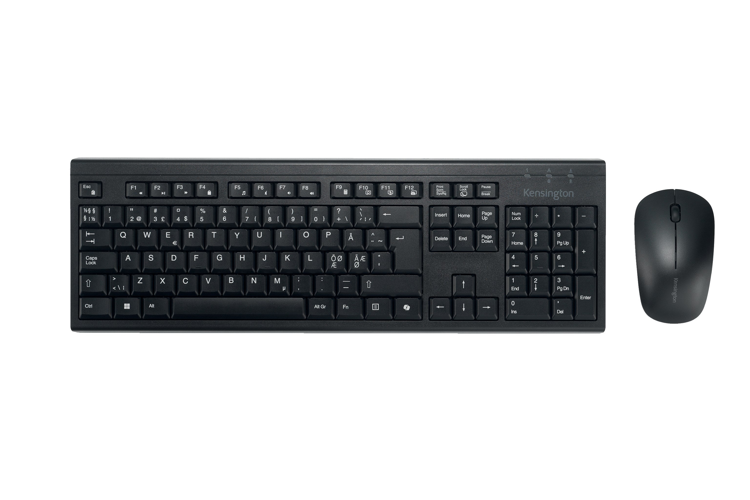 Kensington Desktopsæt Km270 Eq Opladb Pn