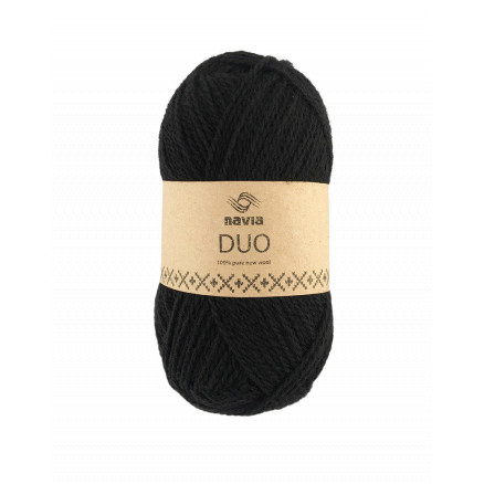 Navia Duo Garn 27 Sort