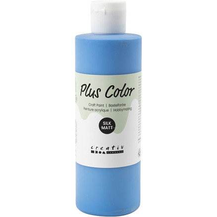 Plus Color Hobbymaling  Primær Blå  250ml    Fl