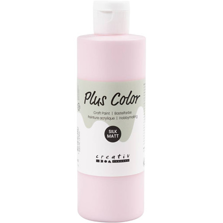 Plus Color Hobbymaling  Soft Pink  250ml    Fl