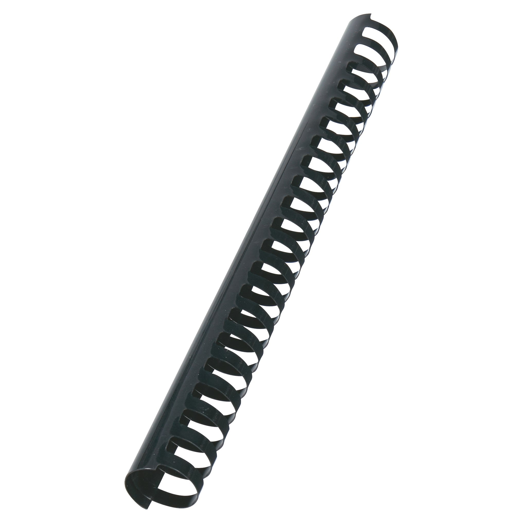 Spiralringe Plastik 28mm A4 21r Sort  50