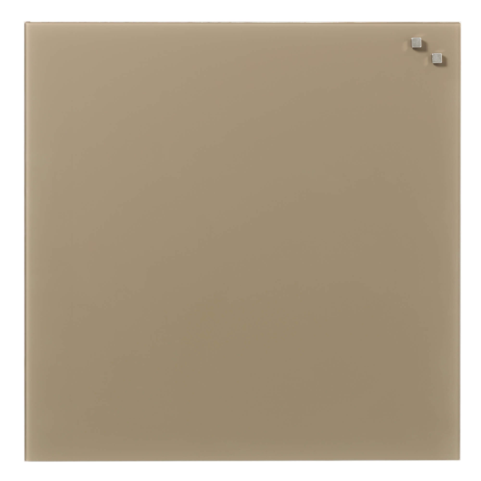 45   45 Cm  Beige Magnetisk Glastavle