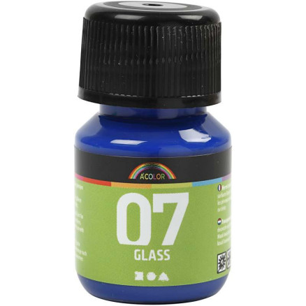 -color Glass  Brilliant Blå  30ml    Fl