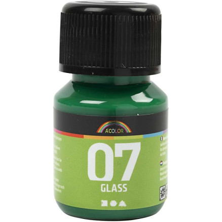-color Glass  Brilliantgrøn  30ml    Fl