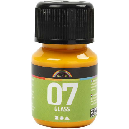 -color Glass  Gul  30ml    Fl
