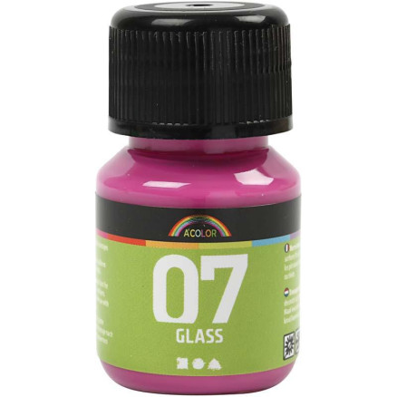 -color Glass  Pink  30ml    Fl