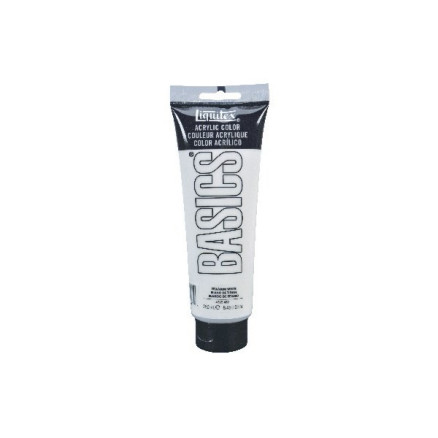 Acrylic Basics 250ml Titanium White 432