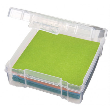 Artbin Plastboks Til Stof Filt Og Tilbehør Transparent 16x17x5 5cm