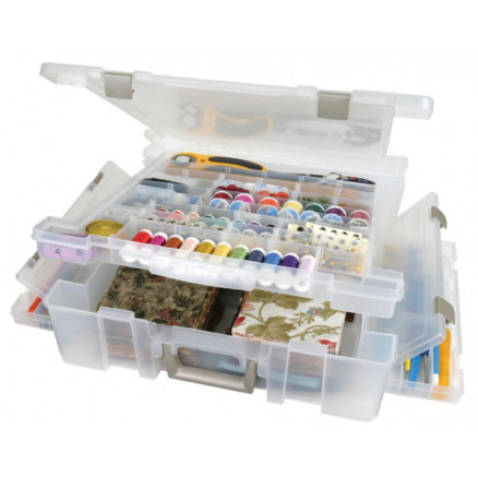 Artbin Super Satchel Deluxe Plastboks Til Tilbehør Transparent 43 8x42 5x12 7cm