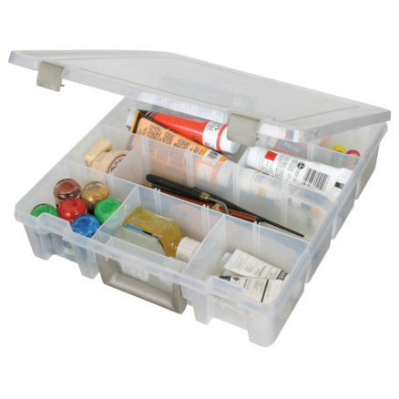 Artbin Super Satchel Plastboks Med  -18 Rum Transparent 37 5x36x9cm