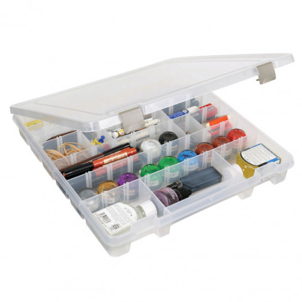 Artbin Super Satchel Plastboks Til Knapper Og Tilbehør Transparent 37 5x36x5 5cm