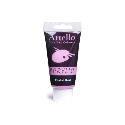 Artello Acrylic 75ml Pastel Red
