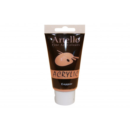 Artello Akrylmaling Kunstnerfarve Kobber 75ml