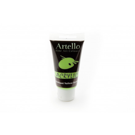 Artello Akrylmaling Kunstnerfarve Limegrøn 75ml