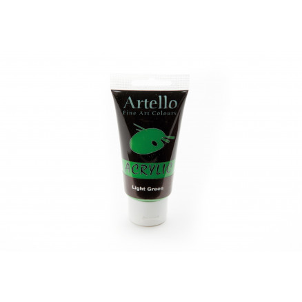 Artello Akrylmaling Kunstnerfarve Lysegrøn 75ml