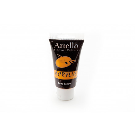 Artello Akrylmaling Kunstnerfarve Mango Gul 75ml