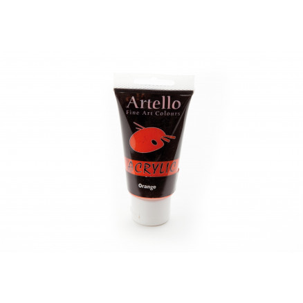 Artello Akrylmaling Kunstnerfarve Orange 75ml