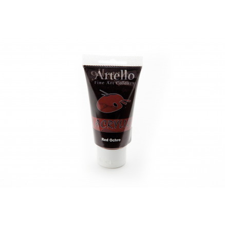 Artello Akrylmaling Kunstnerfarve Rød Okker 75ml