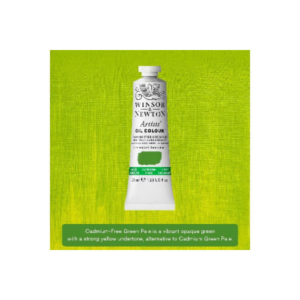 Artist   Oil Colour 37ml Cadmium Free Green Pa897