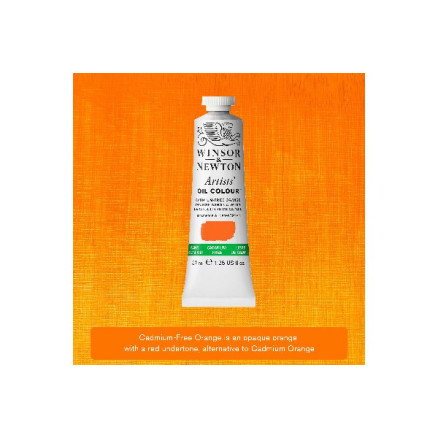Artist   Oil Colour 37ml Cadmium Free Orange 899