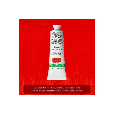 Artist   Oil Colour 37ml Cadmium Free Red 901