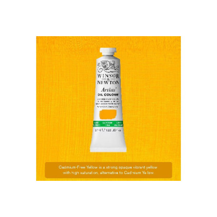 Artist   Oil Colour 37ml Cadmium Free Yellow 890