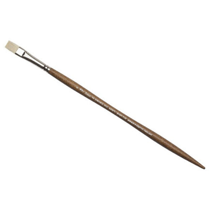 Artists  Oil Synthetic Hog Brush Bright Size