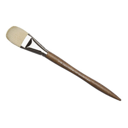 Artists  Oil Synthetic Hog Brush Filbert Size 20