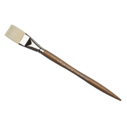 Artists  Oil Synthetic Hog Brush Flat Size 16
