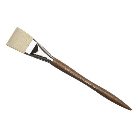 Artists  Oil Synthetic Hog Brush Flat Size 20