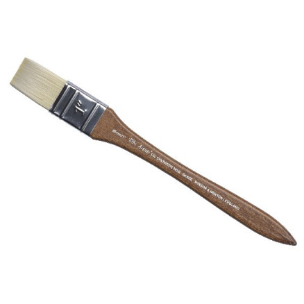 Artists  Oil Synthetic Hog Brush Glaze