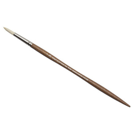 Artists  Oil Synthetic Hog Brush Round Size