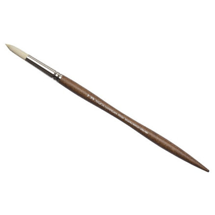 Artists  Oil Synthetic Hog Brush Round Size 10