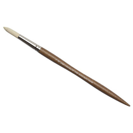 Artists  Oil Synthetic Hog Brush Round Size 12