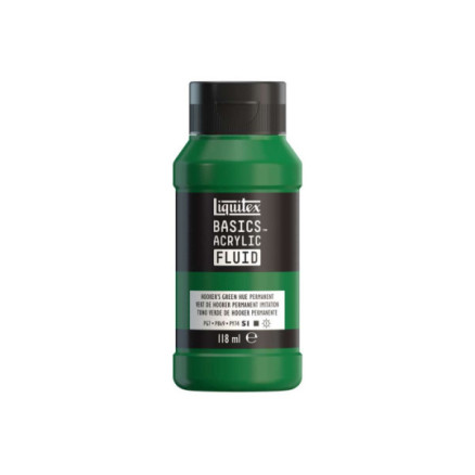 Basics Fluid 118ml Hookers Green Permanent Hue Row