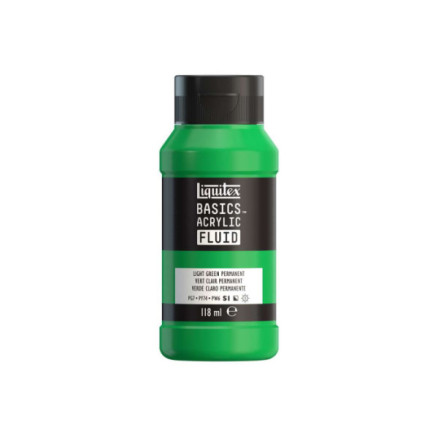 Basics Fluid 118ml Light Green Permanent Row 312
