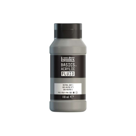 Basics Fluid 118ml Neutral Grey   Row 599