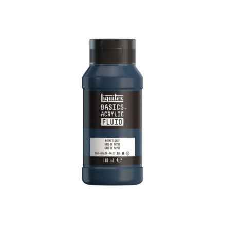 Basics Fluid 118ml Paynes Grey Row 310